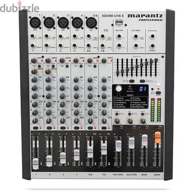 Marantz Sound Live 8 8-Channel / 2-Bus Tabletop Mixer