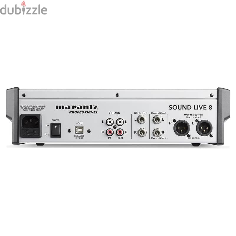 Marantz Sound Live 8 8-Channel / 2-Bus Tabletop Mixer 1