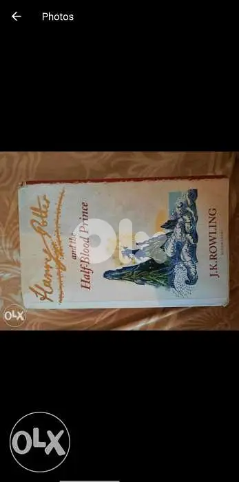 Harry Potter and the half blood prince book