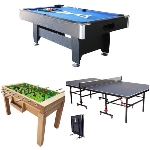 billiard + babyfoot + pingpong 0