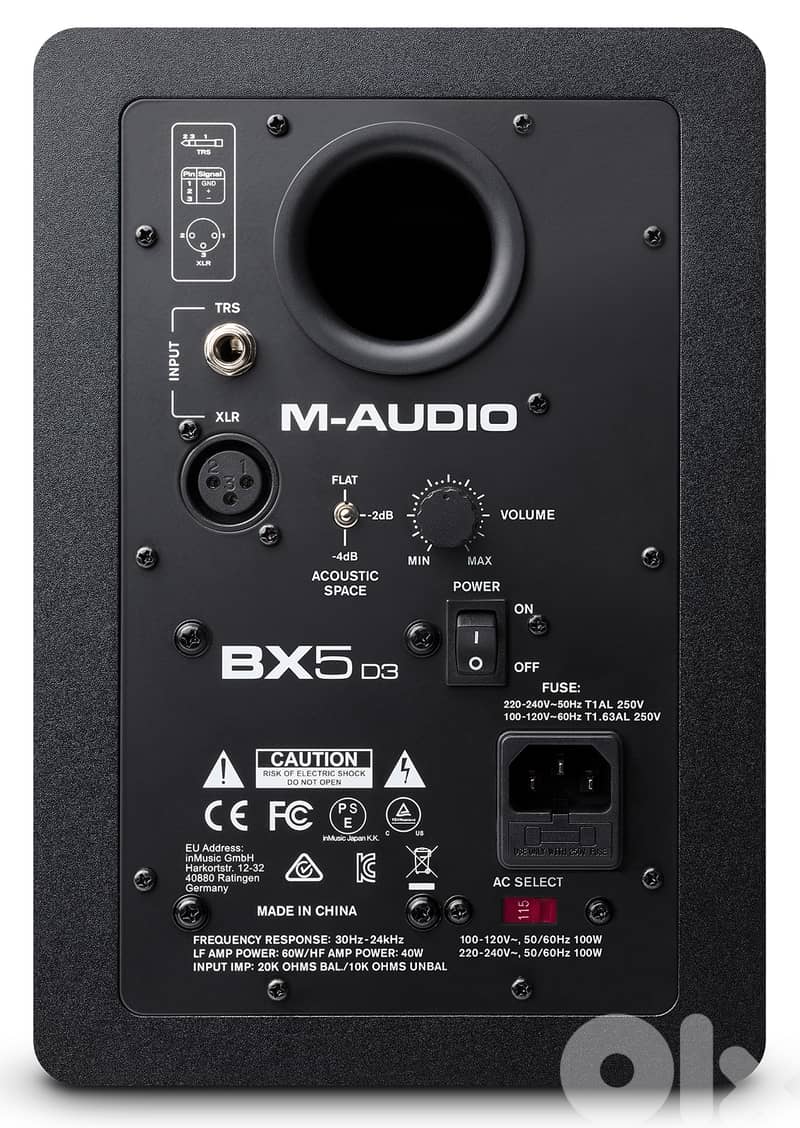 M-audio BX5a D3 monitors ( pair) 1