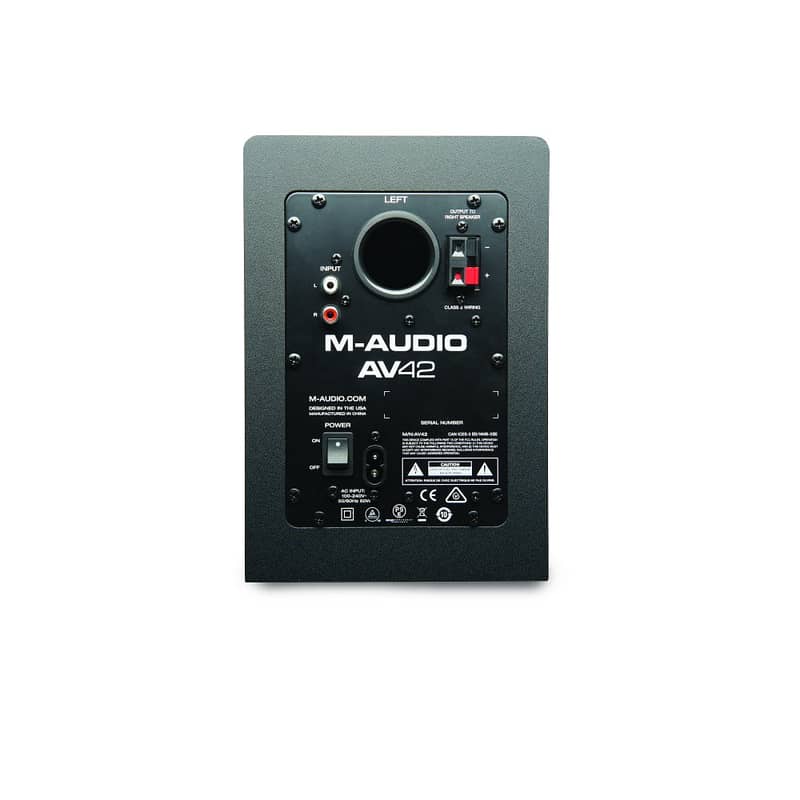 M-Audio AV42 monitors 2