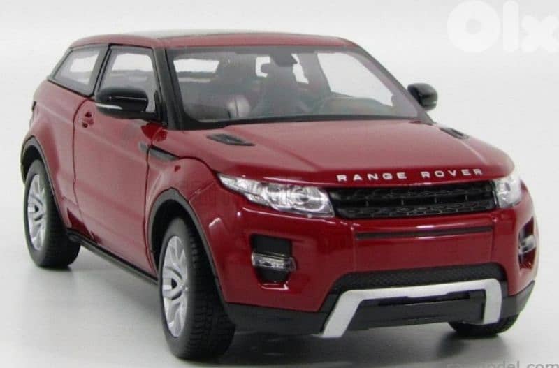 Range Rover Evoque diecast car model 1:24. 3