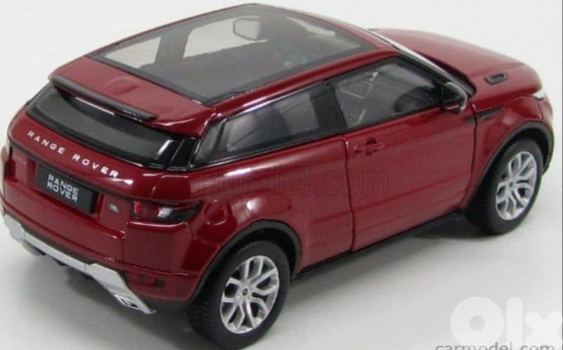Range Rover Evoque diecast car model 1:24. 4
