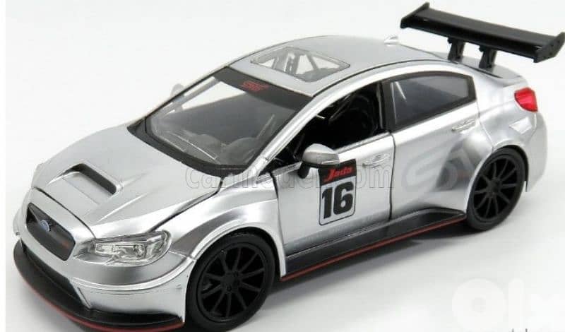 Subaru Impreza WRX (2016) diecast car model 1:24. 0