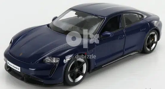 Porsche Taycan Turbo S  diecast car model 1:24.