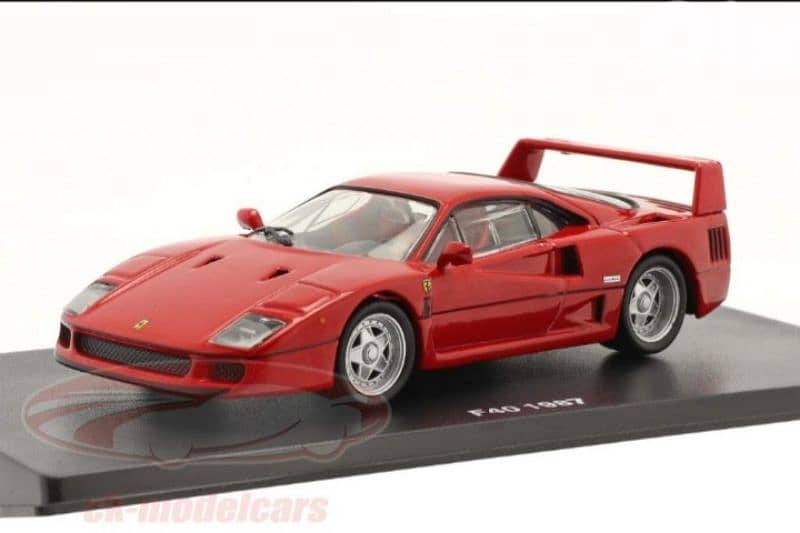 Ferrari F40 (1987) diecast car model 1;43. 1