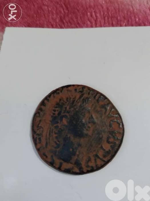 Ancient Roman Bronze Coin Commagene for EmperorTiberius year 14_ 37 AD 0