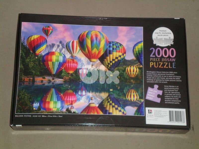 puzzle 2000 pcs "balloon festival" 98*76cm 1