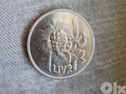 Memorial Fruits OneLebanese Lira Commemorative Coin FAO year 1968