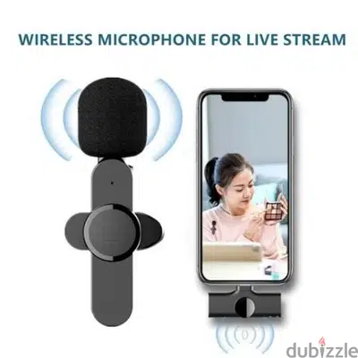 K8 wireless lavalier mic for type c phone tiktok live facebook youtube