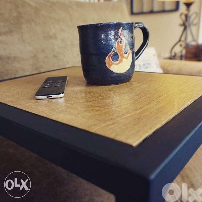 Industrial steel ] Sofa tray [ 0