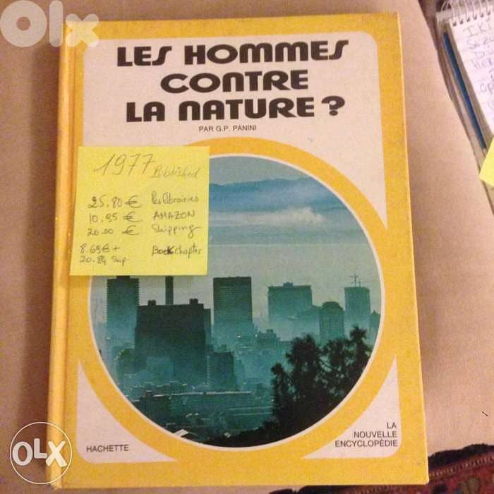 1977 1st edition book les hommes 0