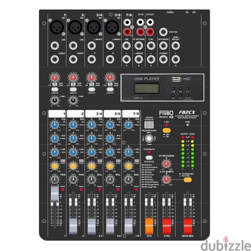 Montarbo F82CX portable mixer 0