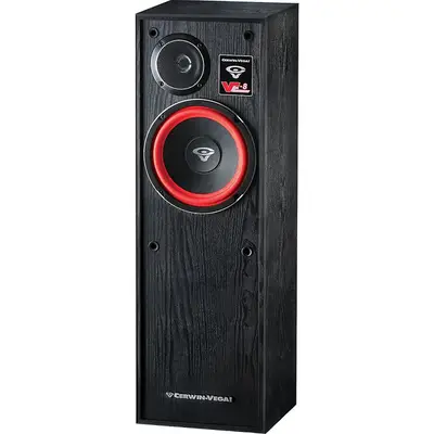 Cerwin Vega VE-8 8-Inch 2 way Floor Tower Speaker (Pair)
