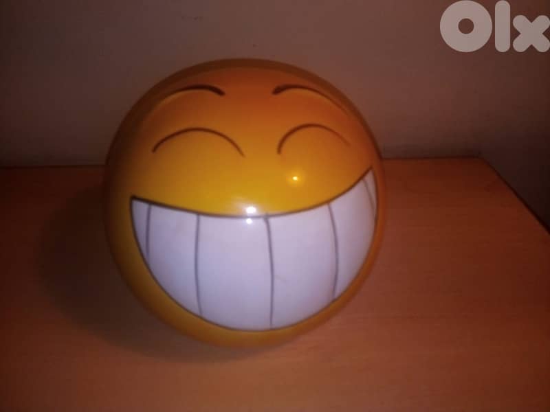 smiley face porcelain money bank 0