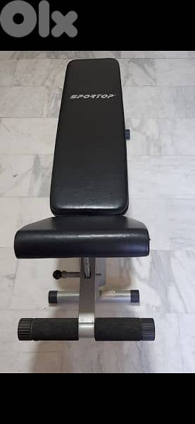 bench & weights  & 3 axe like new شبه جديد 4