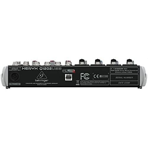 Behringer Xenyx Q1202USB Mixer 1