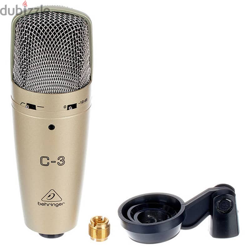 Behringer C-3 Dual-Diaphragm Studio Condenser Microphone 1