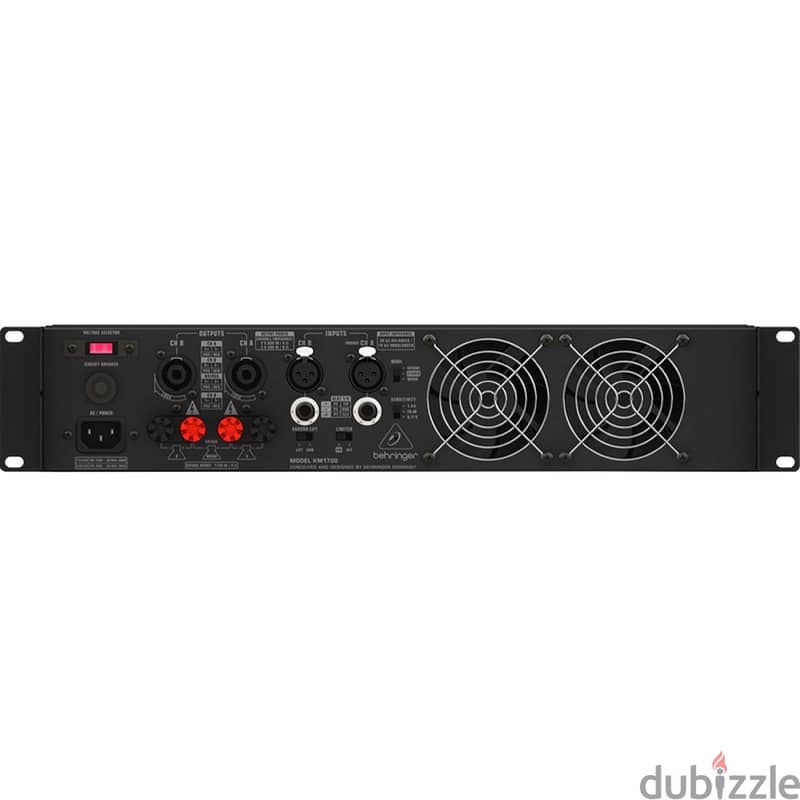 Behringer KM1700 Power Amplifier 0