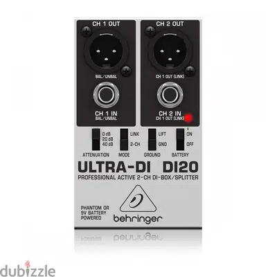 Behringer DI20 direct box
