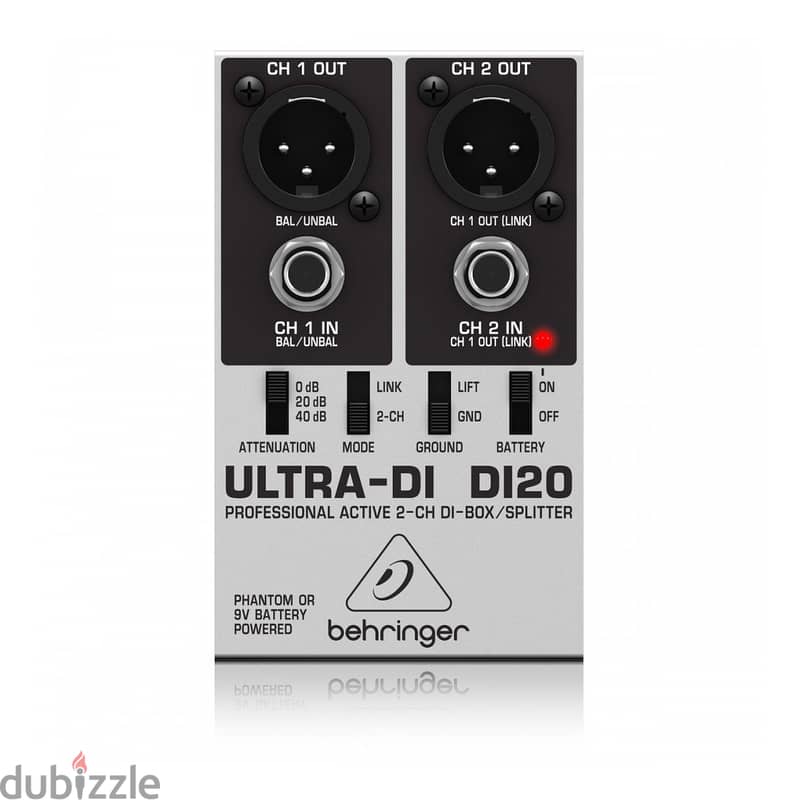 Behringer DI20 direct box 0