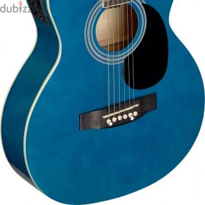 Stagg SA20ACE Blue auditorium cutaway 3