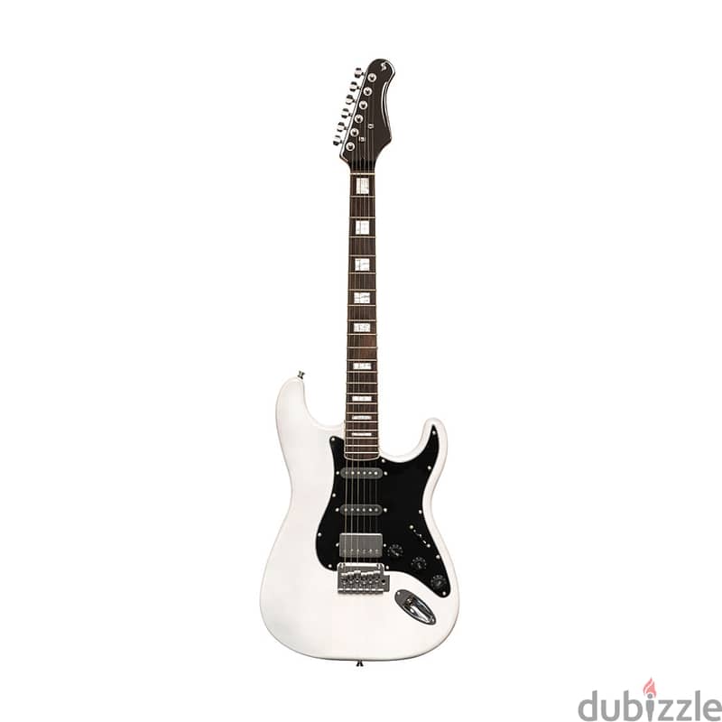 Stagg SES-60 WHB electric guitar 0