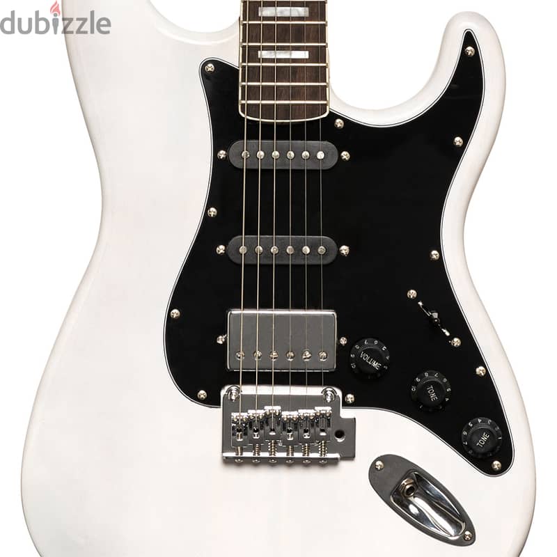 Stagg SES-60 WHB electric guitar 1