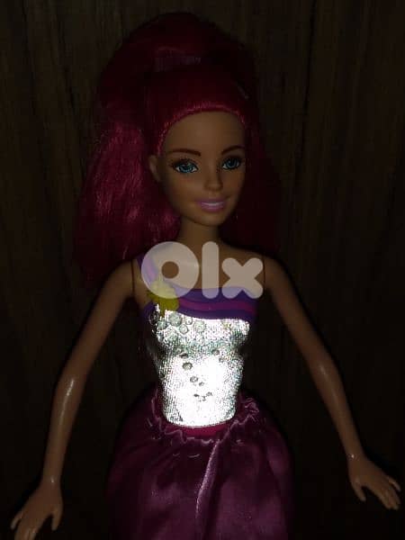 DREAMTOPIA RAINBOW COVE LIGHT UP PRINCESS Barbie doll+Magic Wind Voice 3
