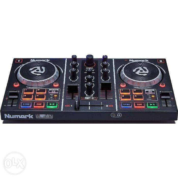 Numark Party Mix DJ Controller with Built-in Light Show 3
