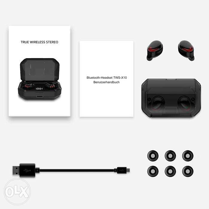 Gemtop Bluetooth Earphones- Noise Canceling/4$ Delivery 1