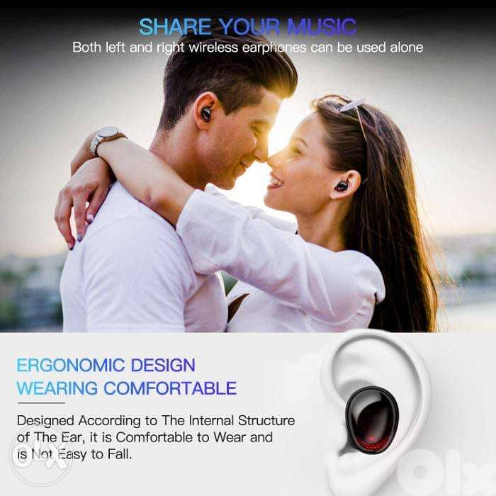 Gemtop Bluetooth Earphones- Noise Canceling/4$ Delivery 4