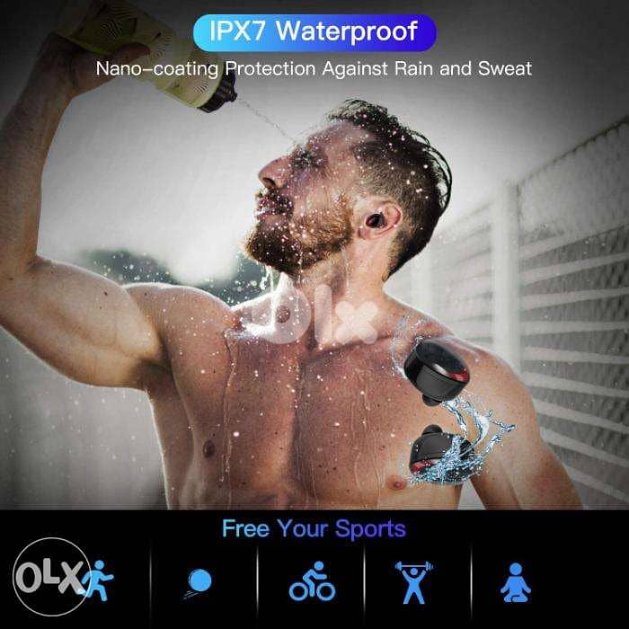Gemtop Bluetooth Earphones- Noise Canceling/4$ Delivery 6