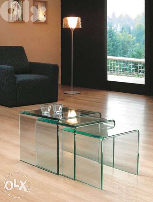 nesting tables glass 0