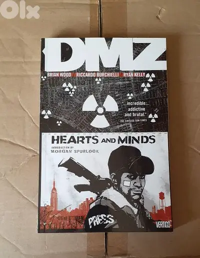 DMZ Hearts and Minds Graphic Novel.
