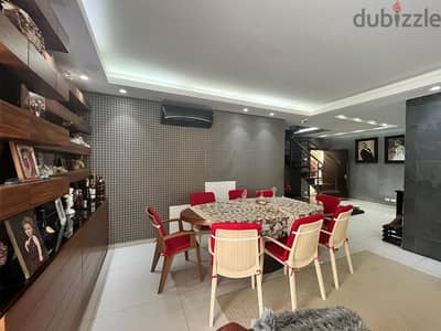 230 Sqm | Fully Furnished & Decorated Duplex For Sale In Ain Alak