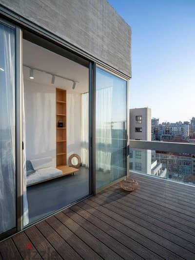 Fully furnished sea view triplex at Saifi