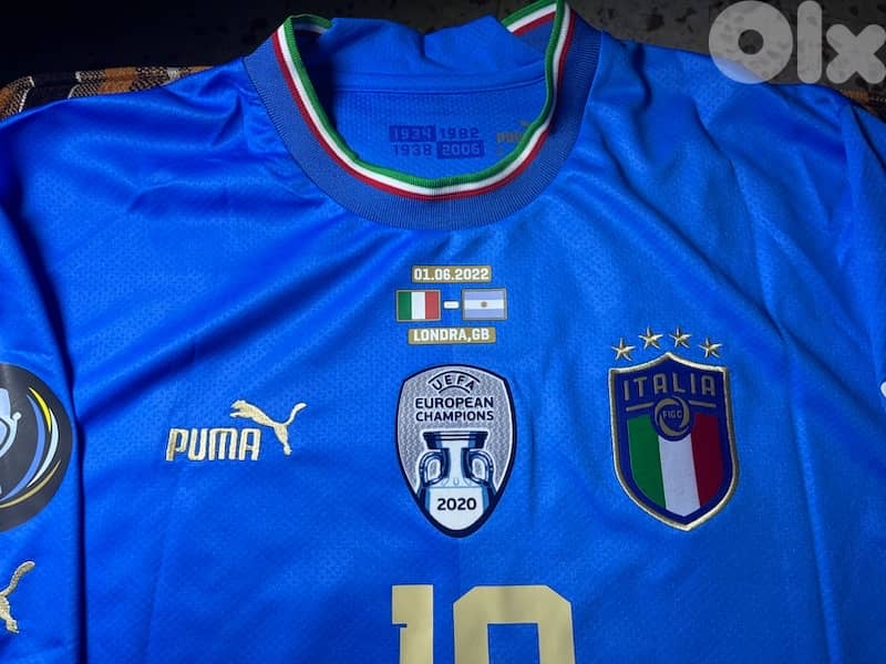 italy finallissima 2021 puma jersey the final super barella 18 0