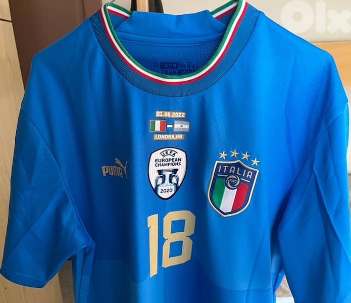 italy finallissima 2021 puma jersey the final super barella 18 9
