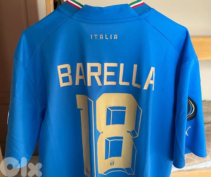 italy finallissima 2021 puma jersey the final super barella 18 13