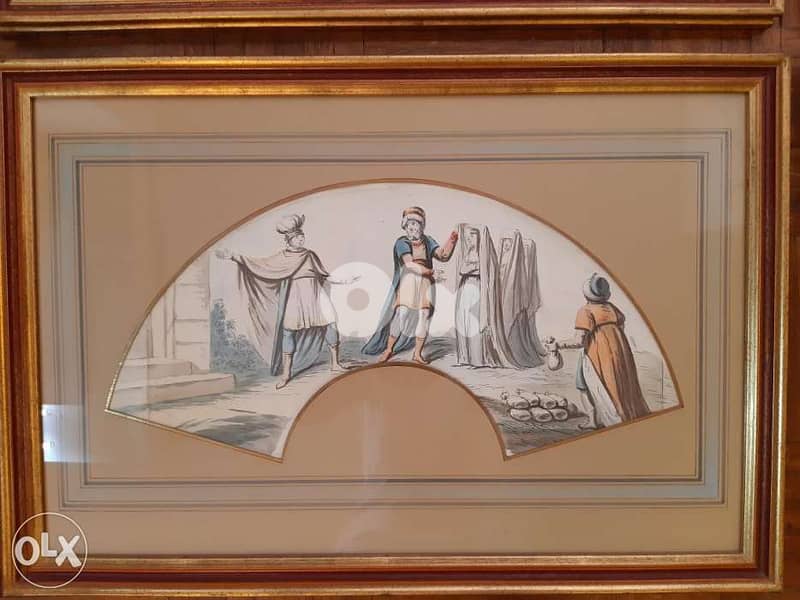 4 aquarelles gouachées 3