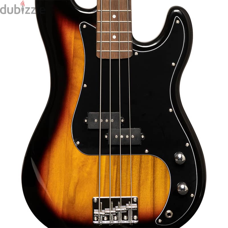 Stagg SBJ-30 Sunburst bass guitar 1