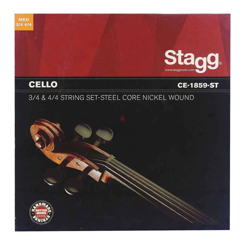 Stagg CE-1859-ST Cello Strings 0
