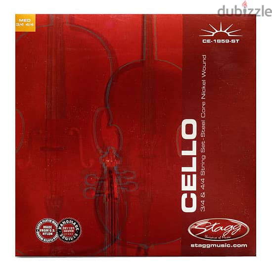 Stagg CE-1859-ST Cello Strings 1