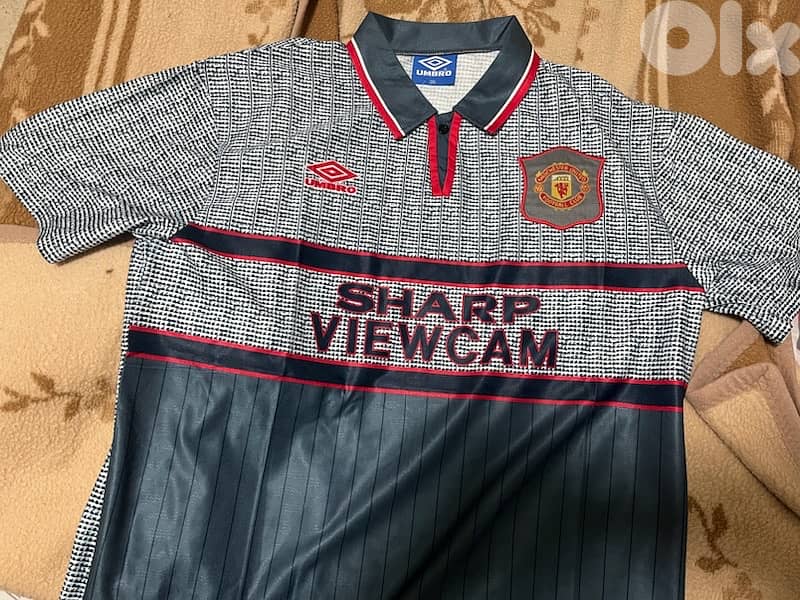 Manchester united Beckham 24 retro third special edition 1996  umbro 1