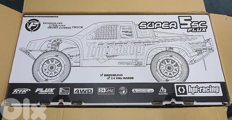 NEW HPI Baja Super 5SC Flux 1/5 Scale 4WD 9