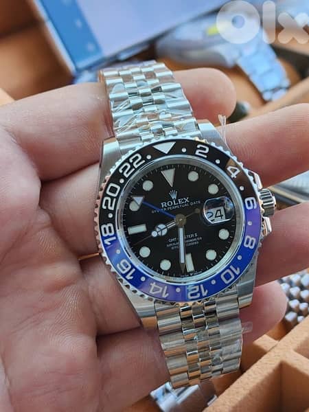 rolex gmt master II batgirl swiss clone  1.1 1