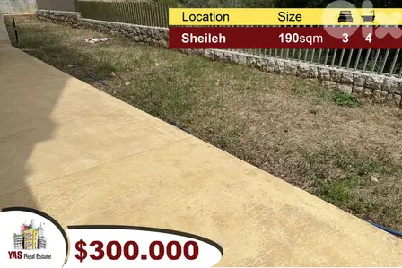 Sheileh 190m2 | 120m2 Garden | Mountain View | Super Luxurious |