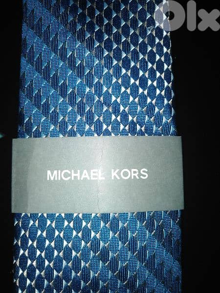 Michael KORS tie BLUE ORIGINAL 0